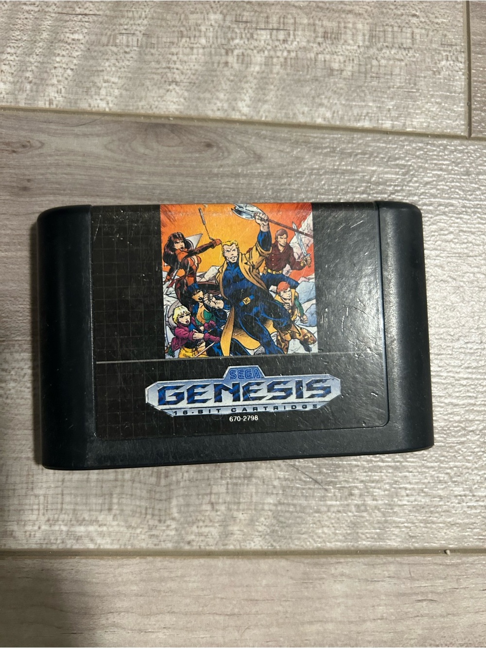 Ex-Mutants Sega game